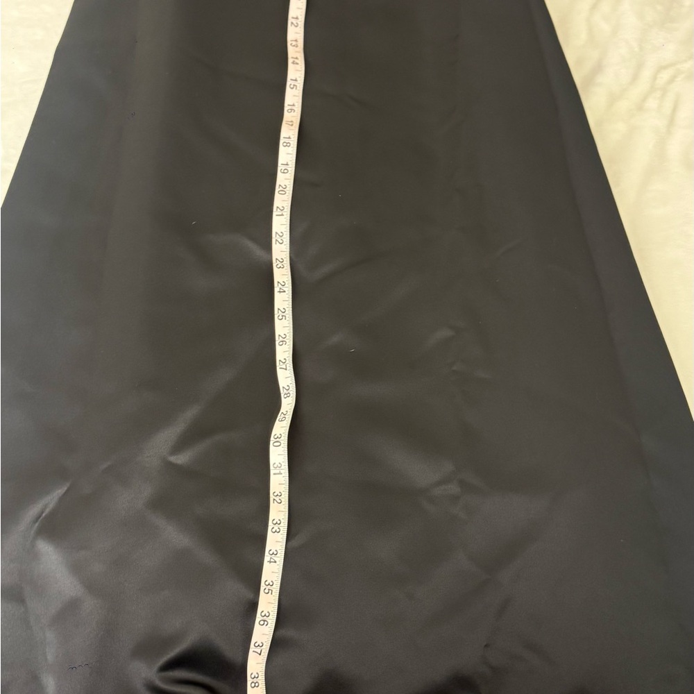 Black Tie Bridesmaid Prom Formal Sheath Gown 8 - Picture 13 of 17